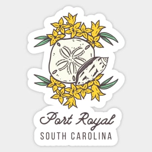 Port Royal South Carolina SC Tourist Souvenir Sticker